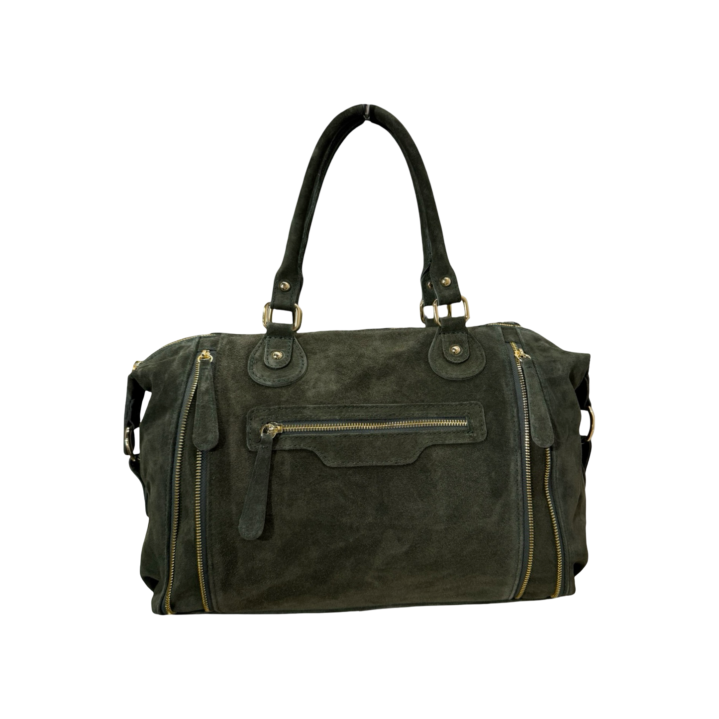 SAC A MAIN CUIR SUEDE BIG GABRIELLE