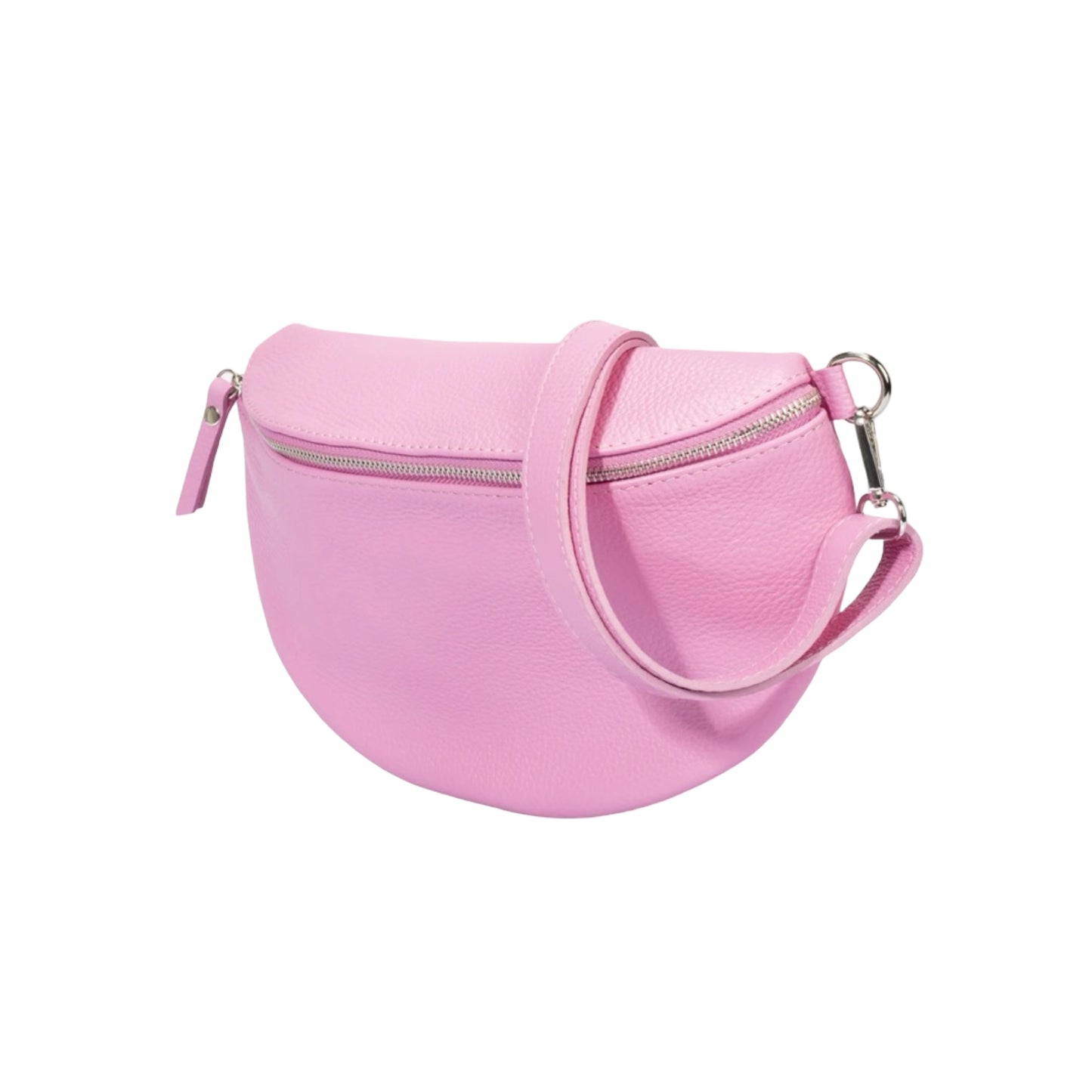 Sac Banane en Cuir Grainé 22cm