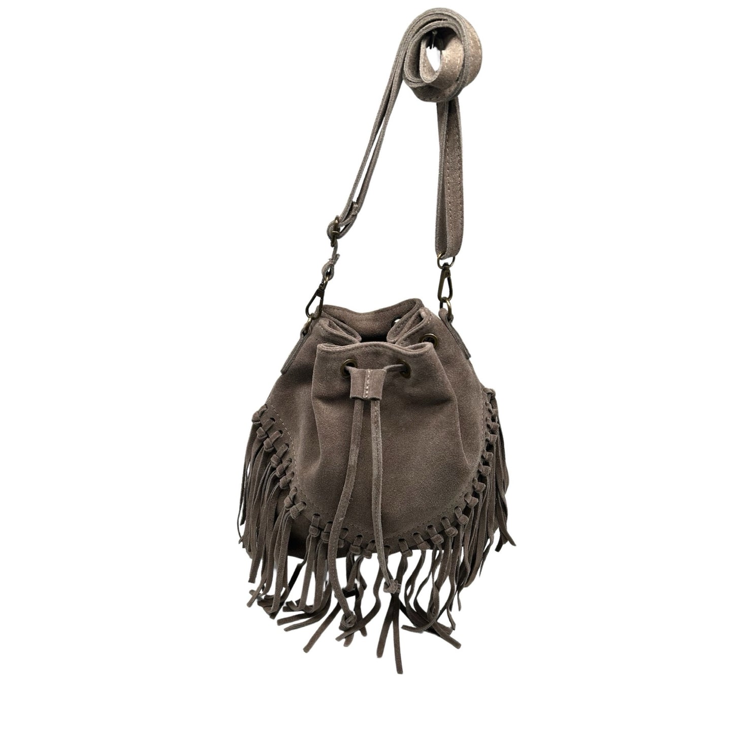 SAC SEAU CUIR SUEDE AURÉLIA