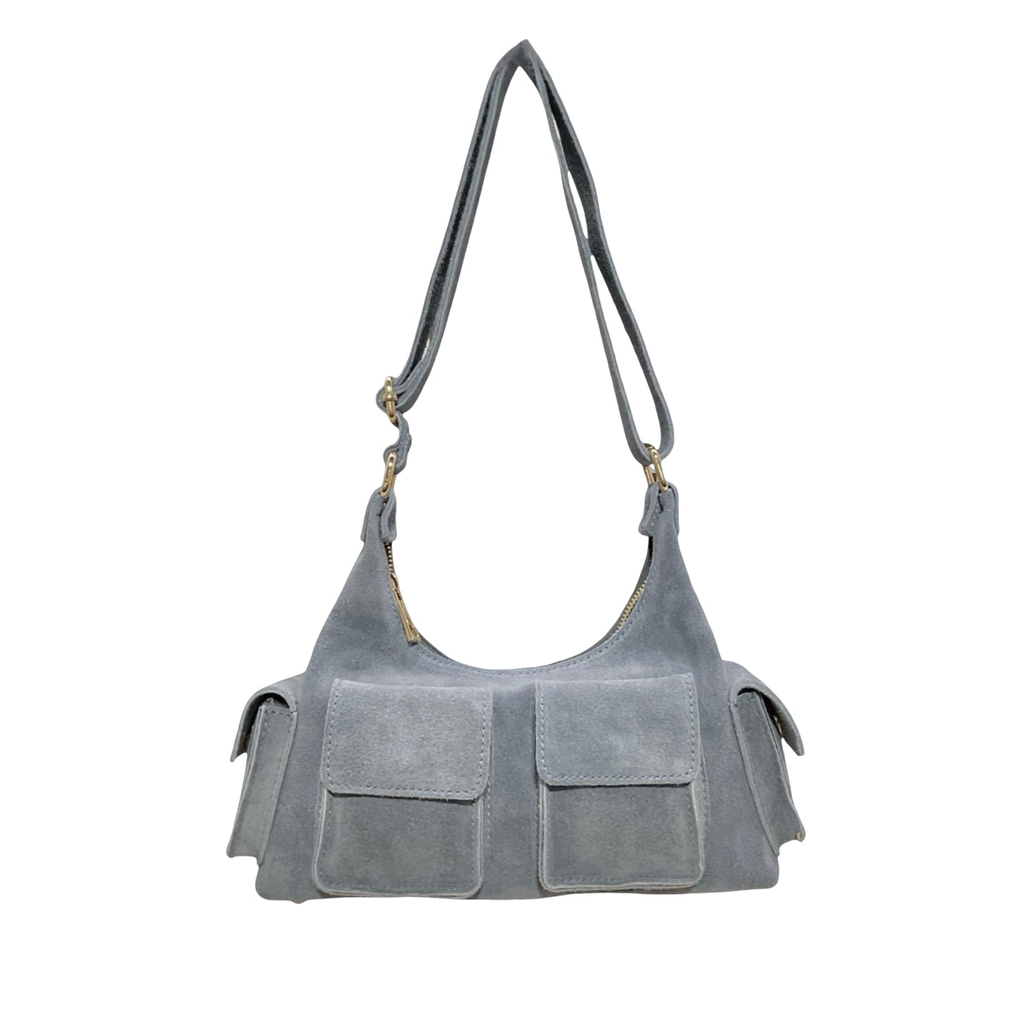 Sac Multipoches Dollar Cuir Suède