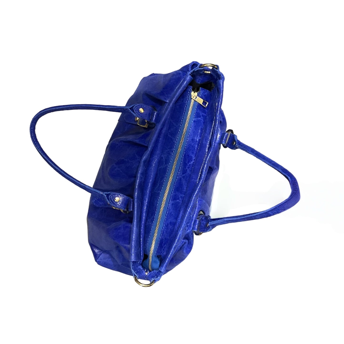 Sac à main en cuir brossé Lydia