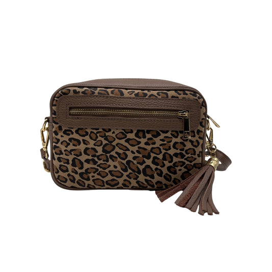 SAC CUIR LEOPARD RENATA