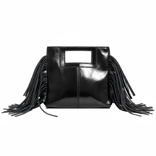 SAC CUIR METALLIQUE MARION SMALL