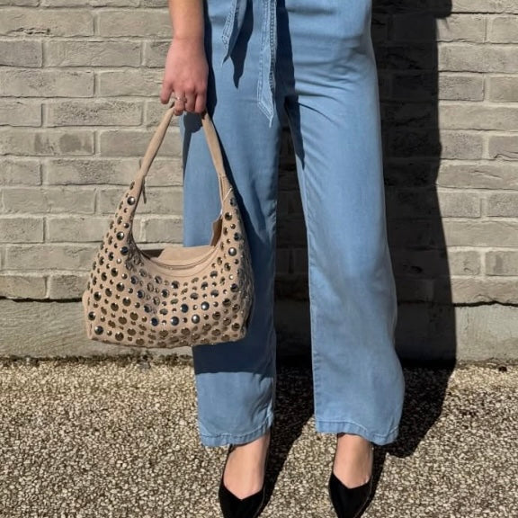 Sac Cuir Clouté Mélodie