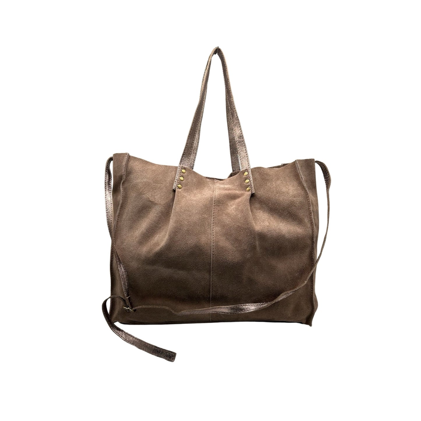 SAC CABAS CUIR SUEDE GISELA