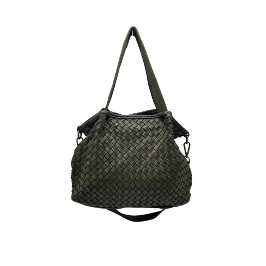 SAC EPAULE CUIR WASHED MANON