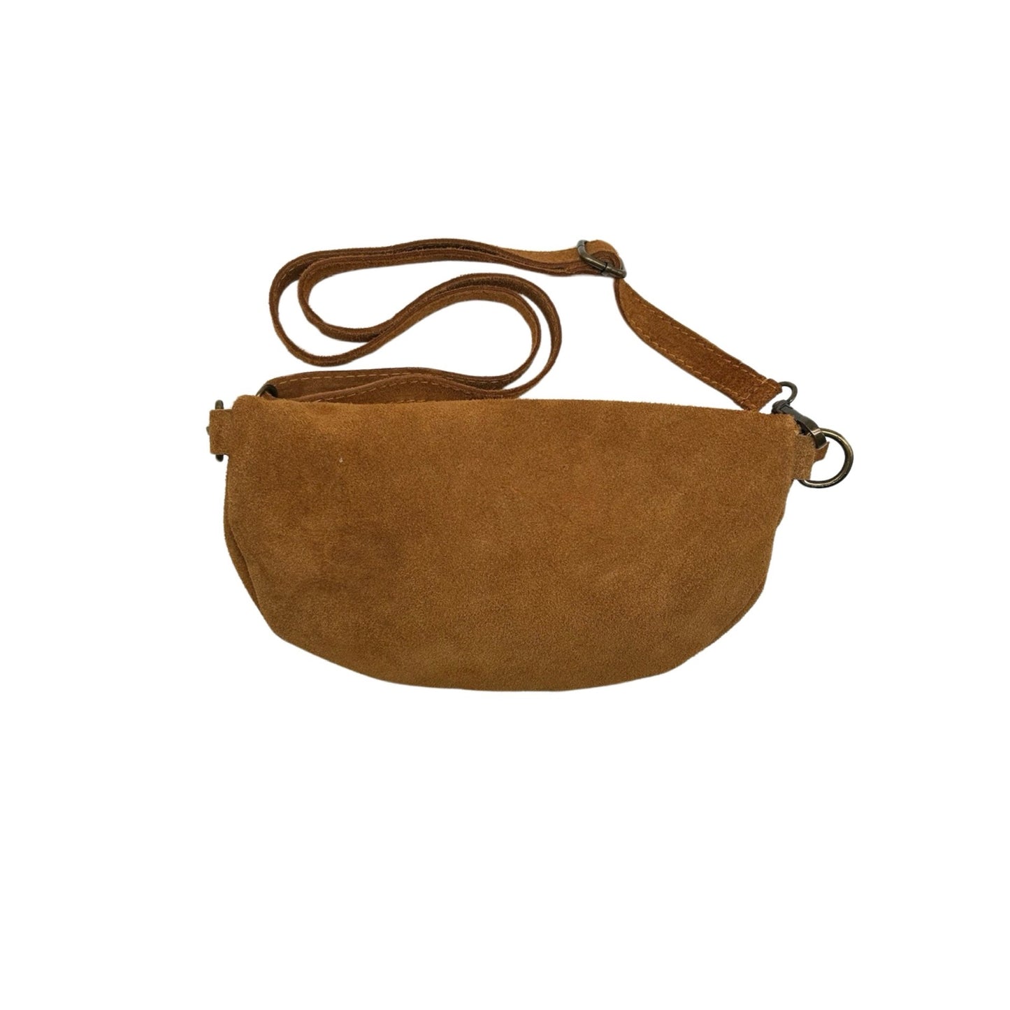 SAC BANANE CUIR SUEDE DELPHINE