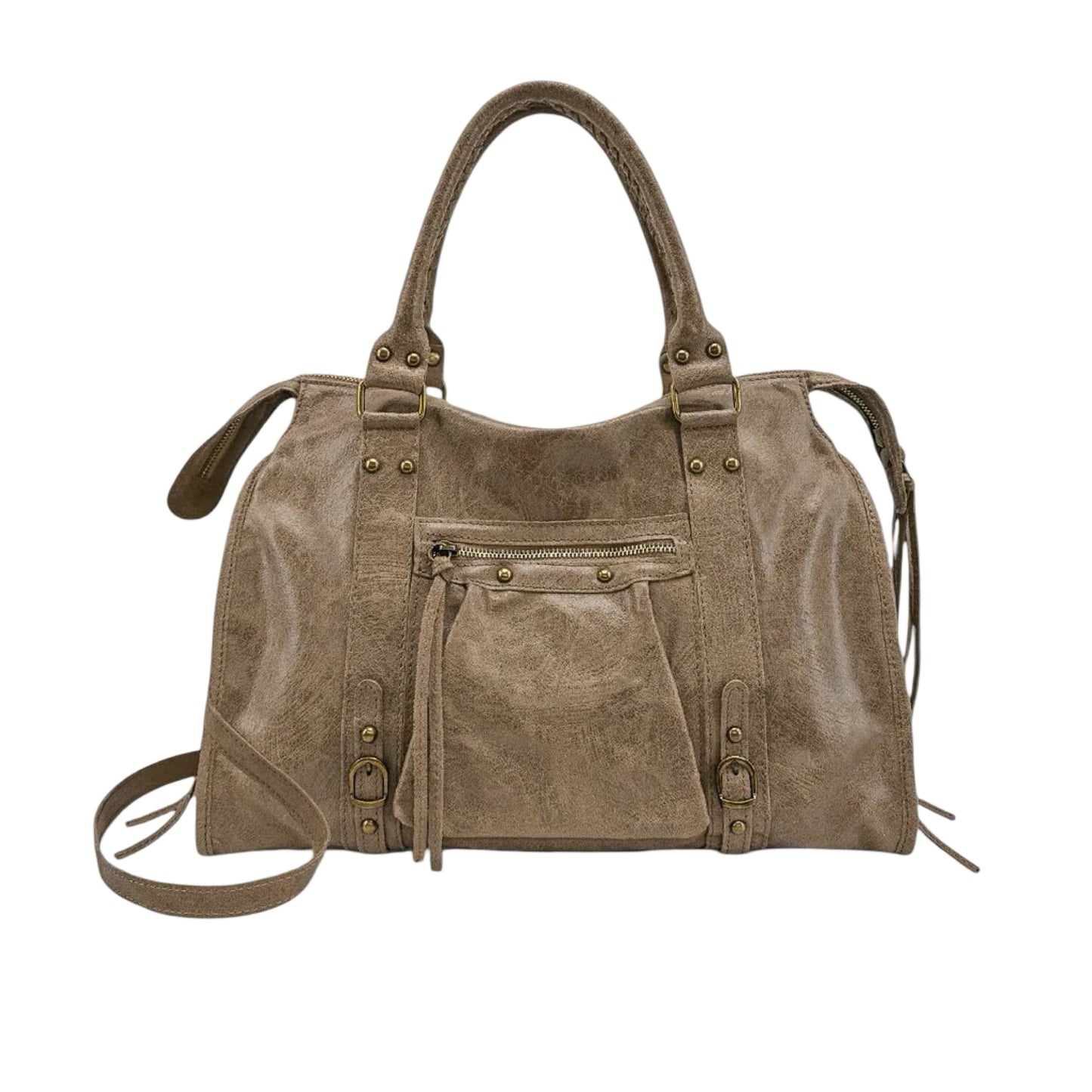 SAC CUIR MATE CAPUCINE L