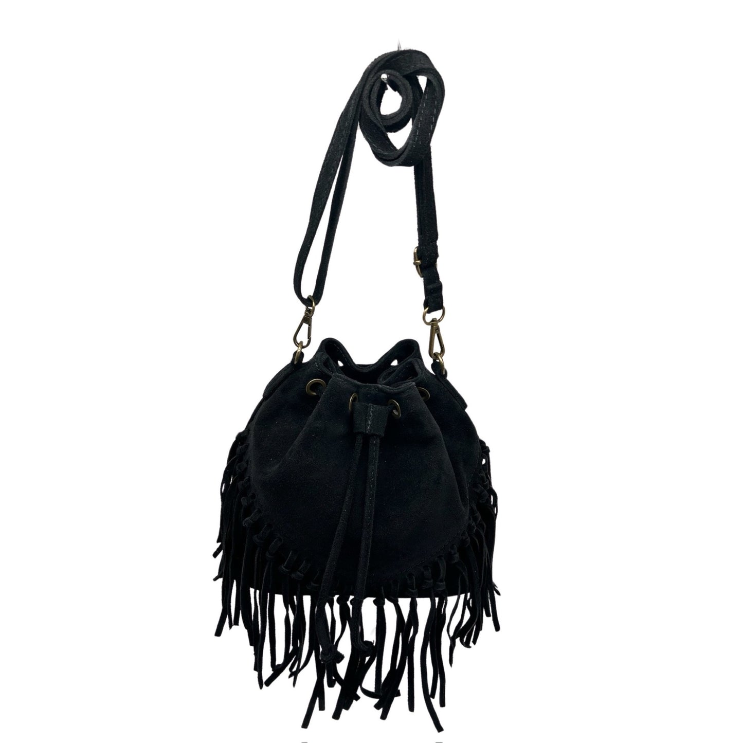 SAC SEAU CUIR SUEDE AURÉLIA