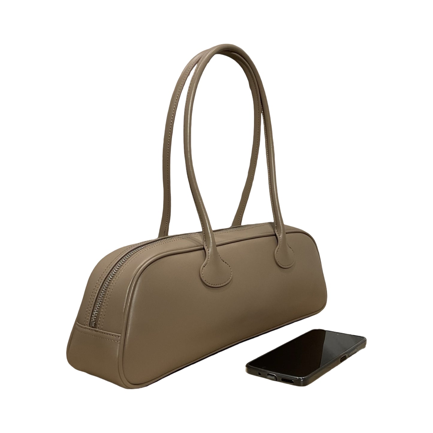 Sac Cuir Épaule Lisse Jade