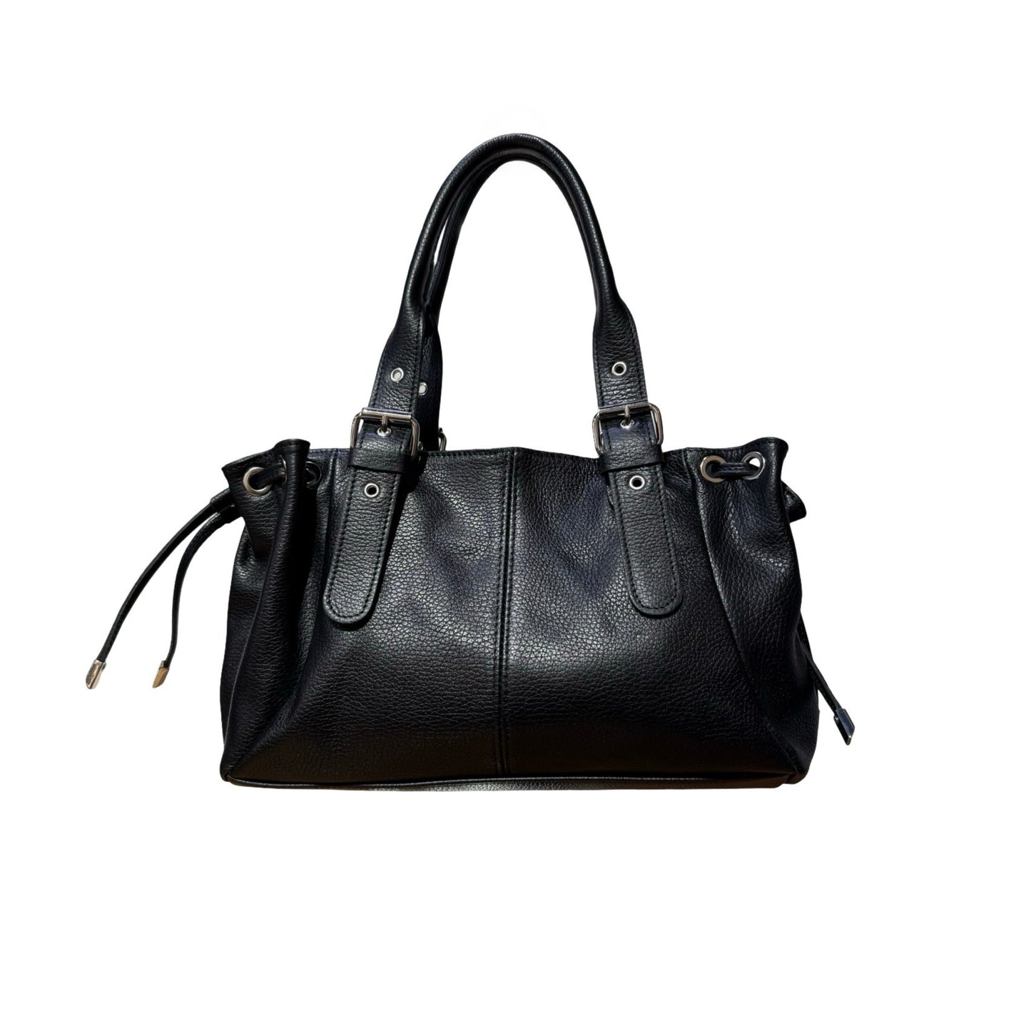 SAC CUIR VACHETTE GRAINE LACET