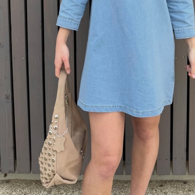Sac Cuir Clouté Mélodie