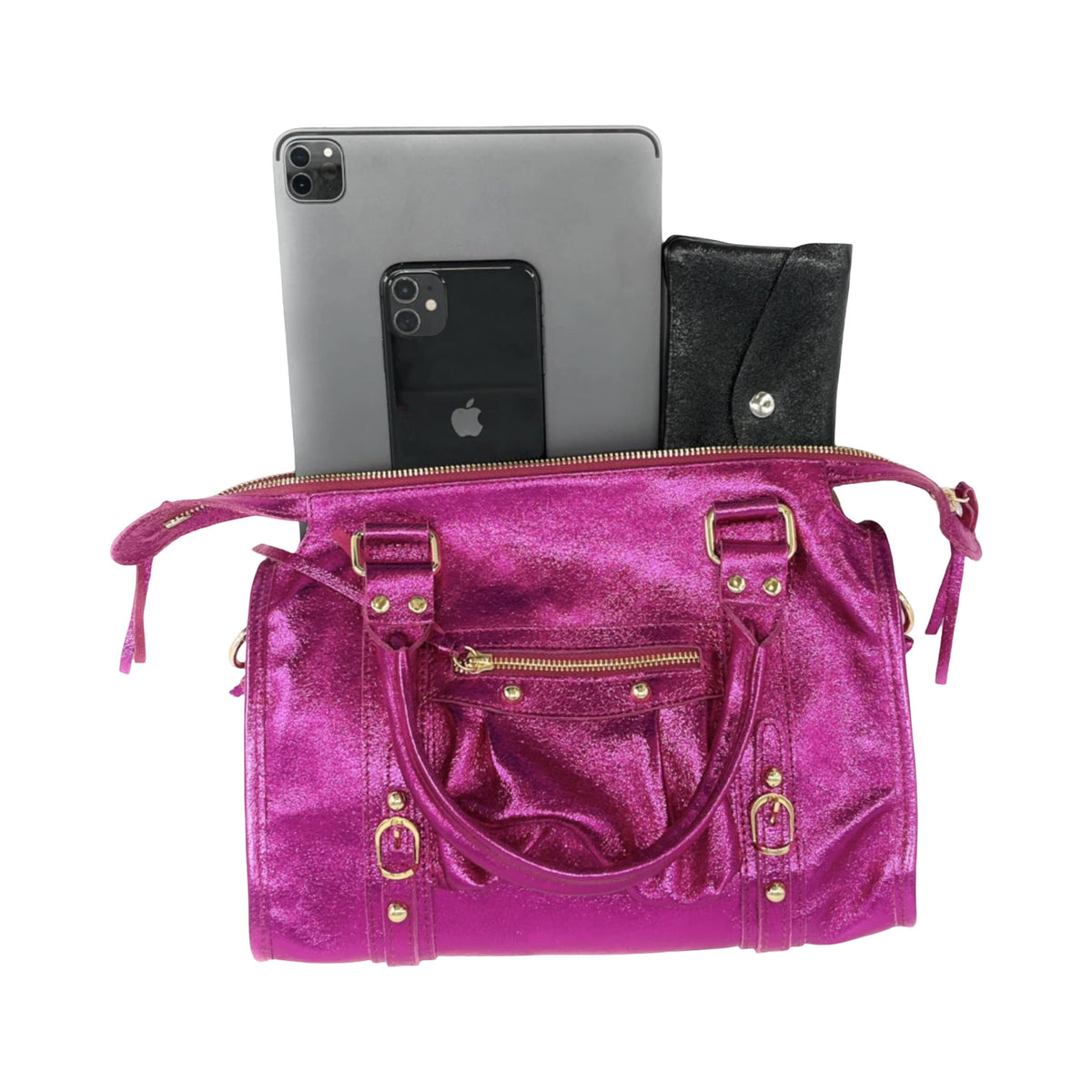 SAC A MAIN CUIR IRISE CAPUCINE M