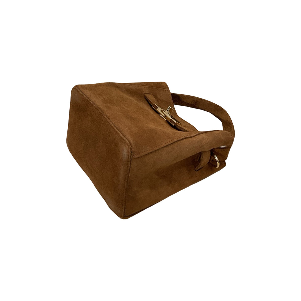 Sac Seau en Cuir Suède Mélodie