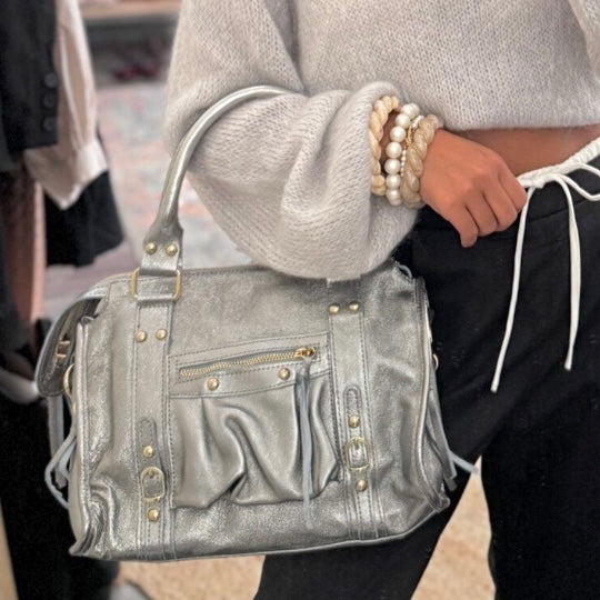 SAC A MAIN CUIR IRISE CAPUCINE M