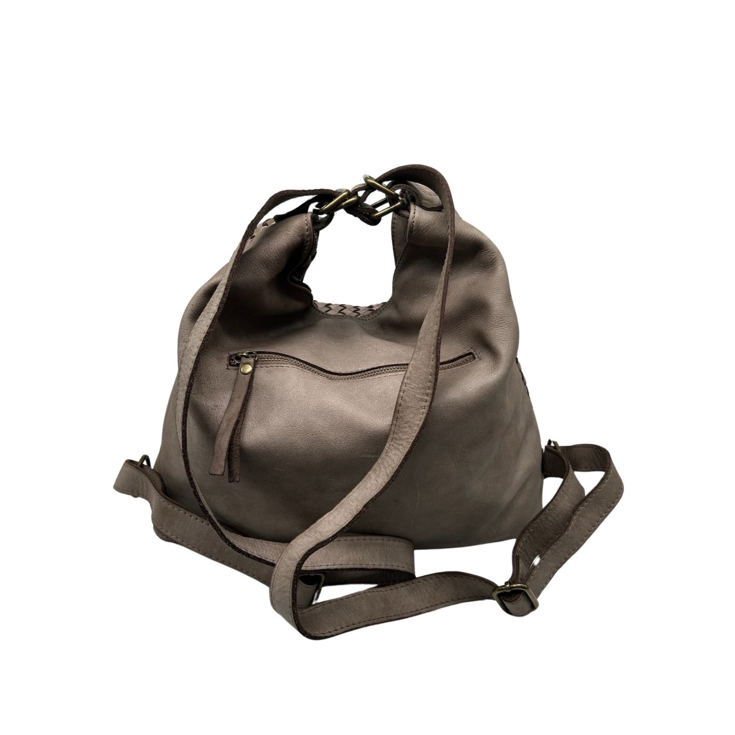 NOEMIE WASHED LEATHER BACKPACK