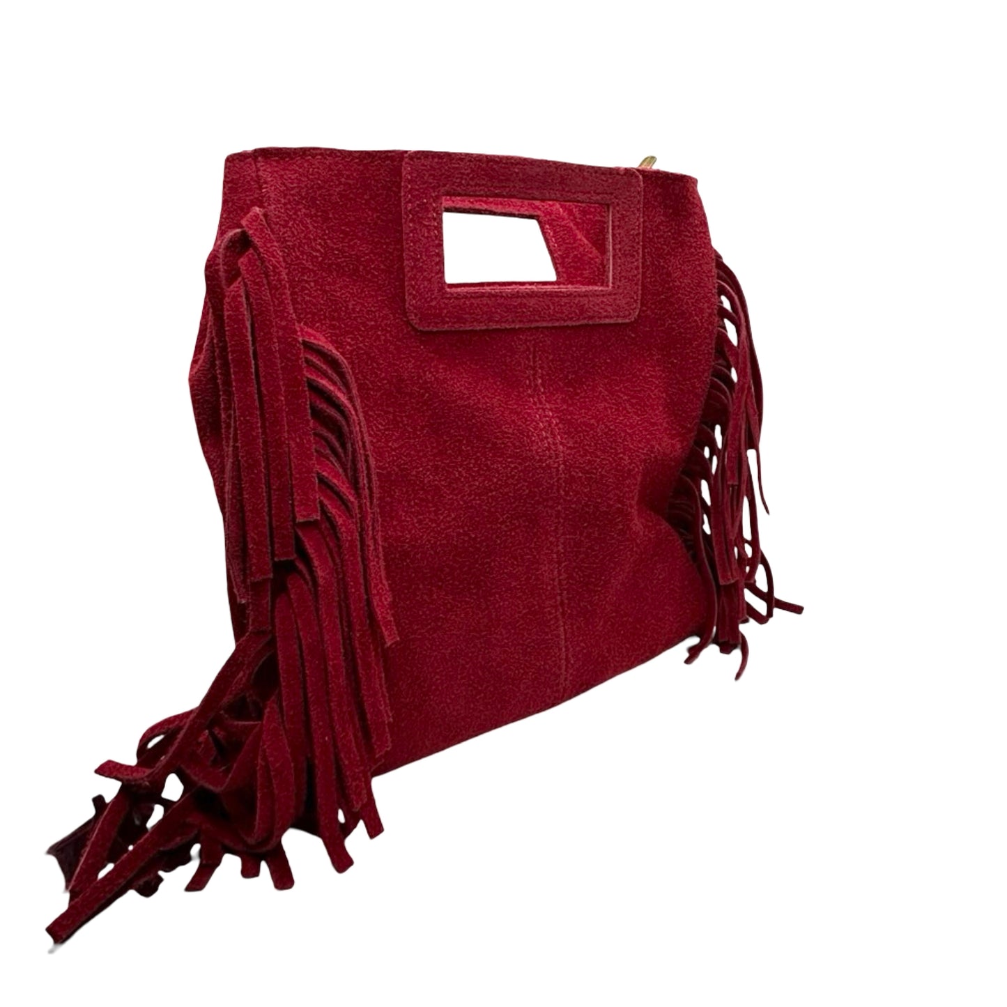HANDTASCHE MARION AUS BEIGEM WILDLEDER