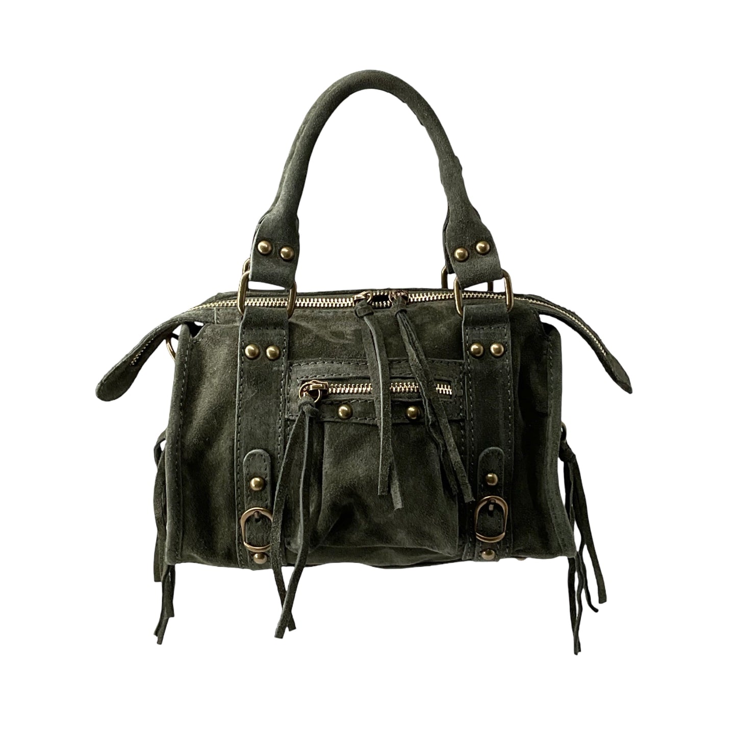 SAC CUIR SUEDE CAPUCINE  SMALL