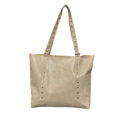 CABAS CUIR  CLOUTE OLAIAIA