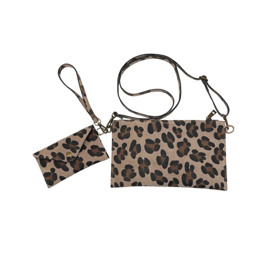 POCHETTE IMPRIME LEOPARD