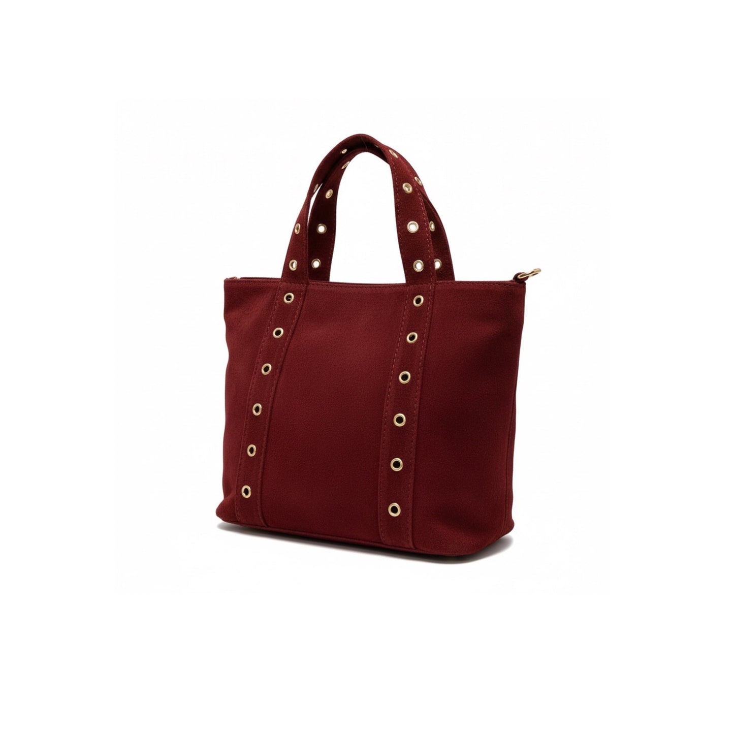 SAC CUIR SUEDE RIVET OLAIA