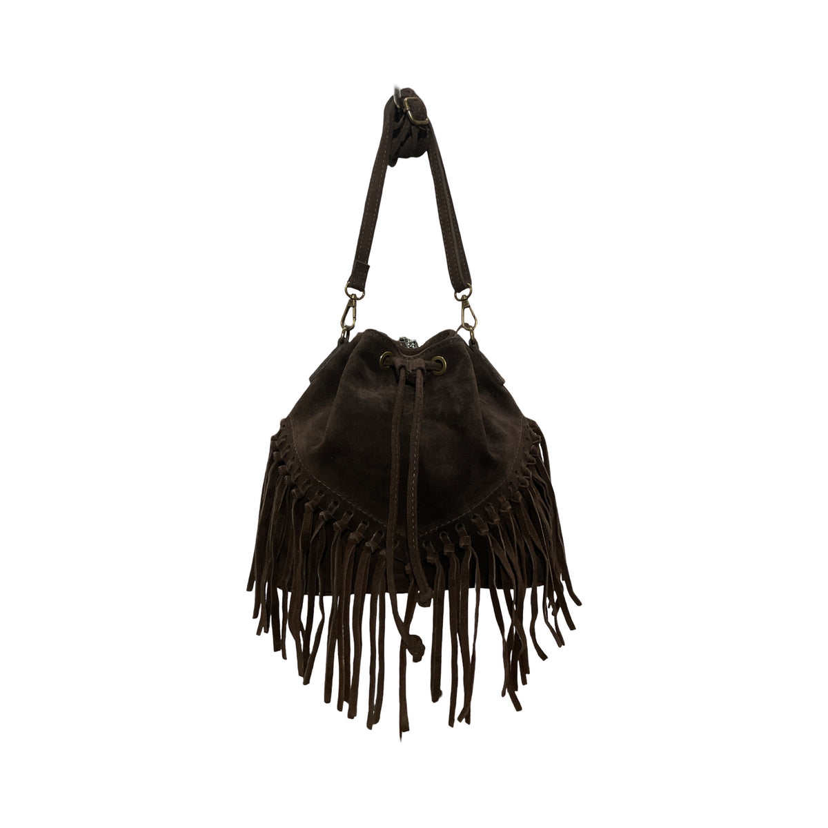 SAC SEAU CUIR SUEDE AURÉLIA