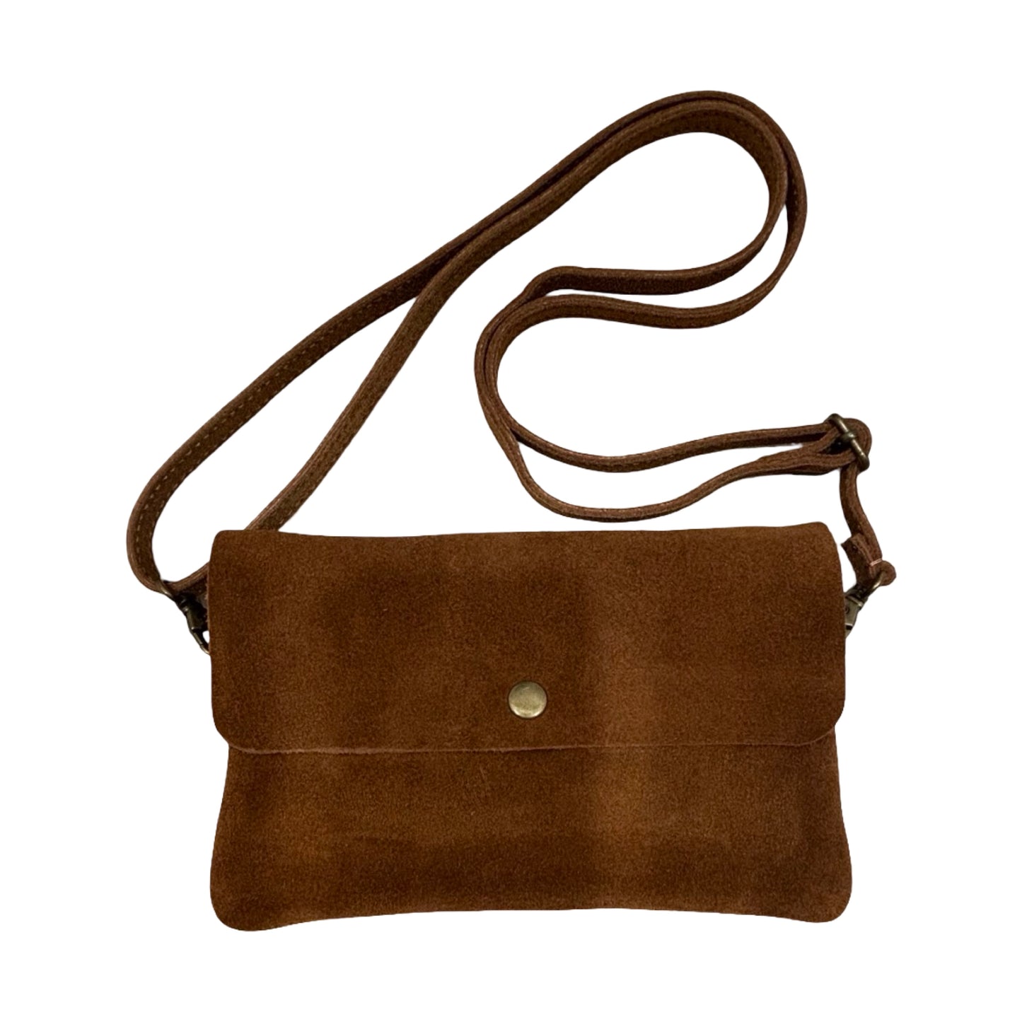 POCHETTE BANDOULIERE CUIR SUEDE