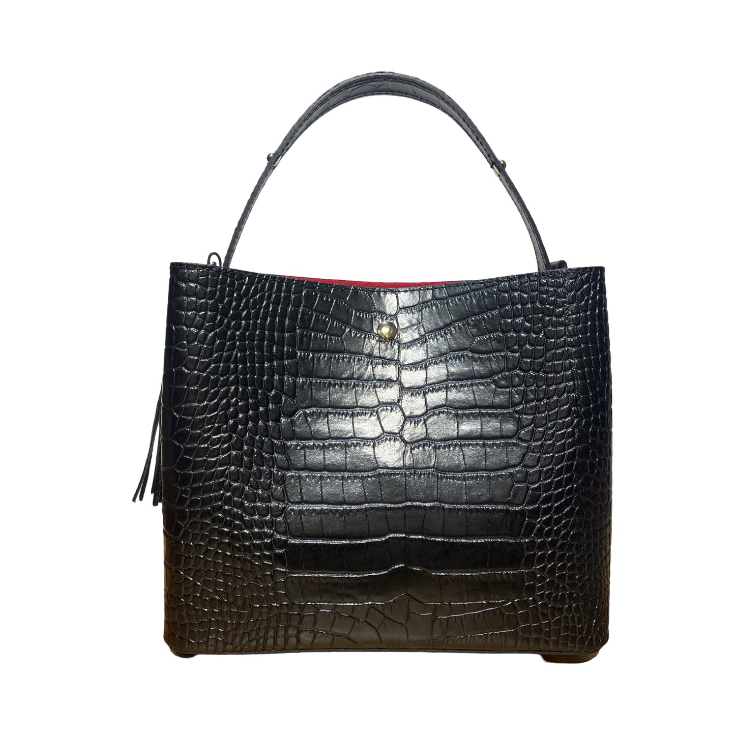 SAC CUIR CROCO LISE