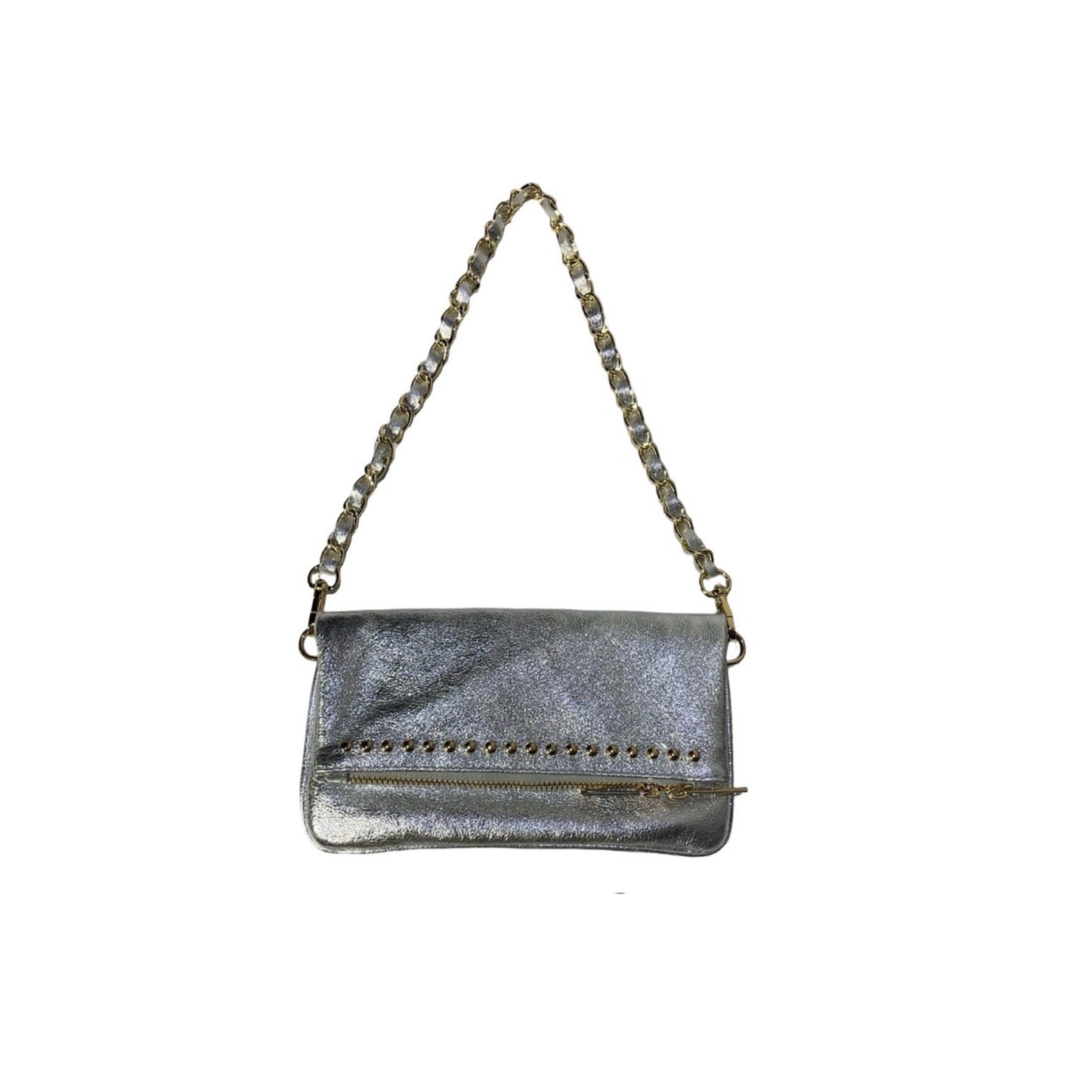 POCHETTE CUIR IRISE SMALL
