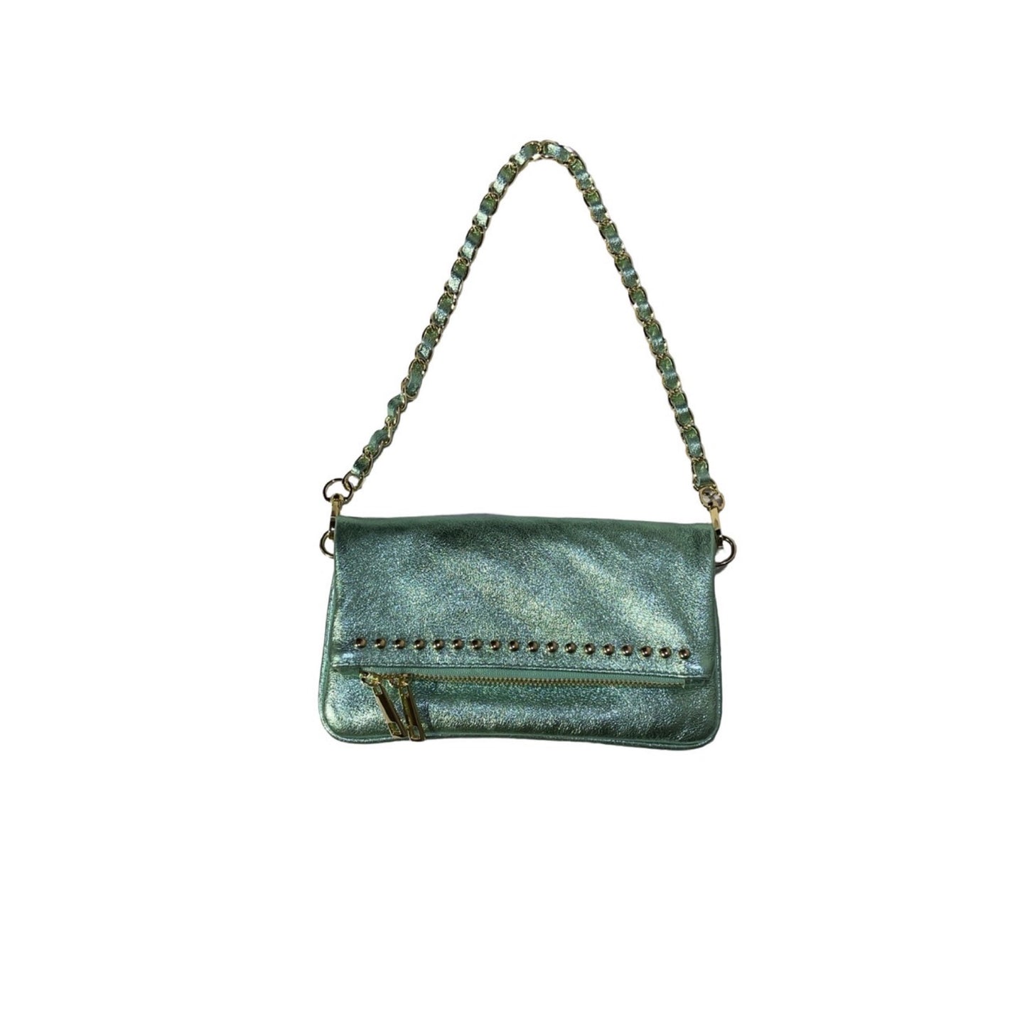 POCHETTE CUIR IRISE SMALL