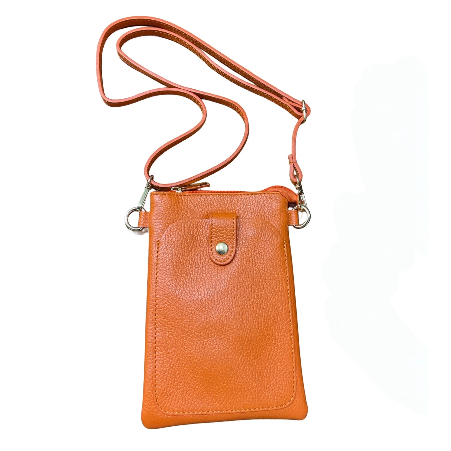 SAC TELEPHONE CUIR GRAINE ALINA