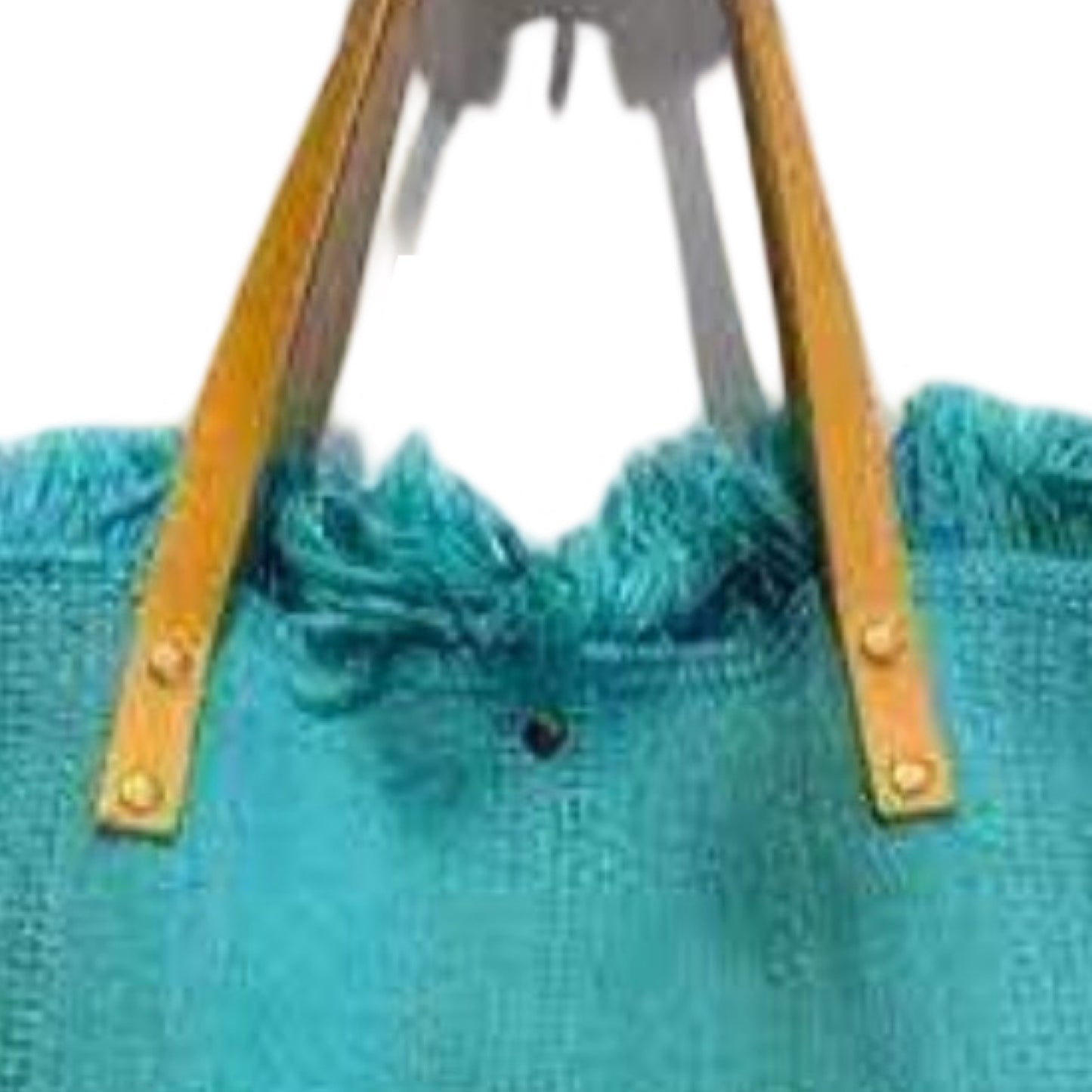 SAC COTTON GARNI CUIR BOHEME
