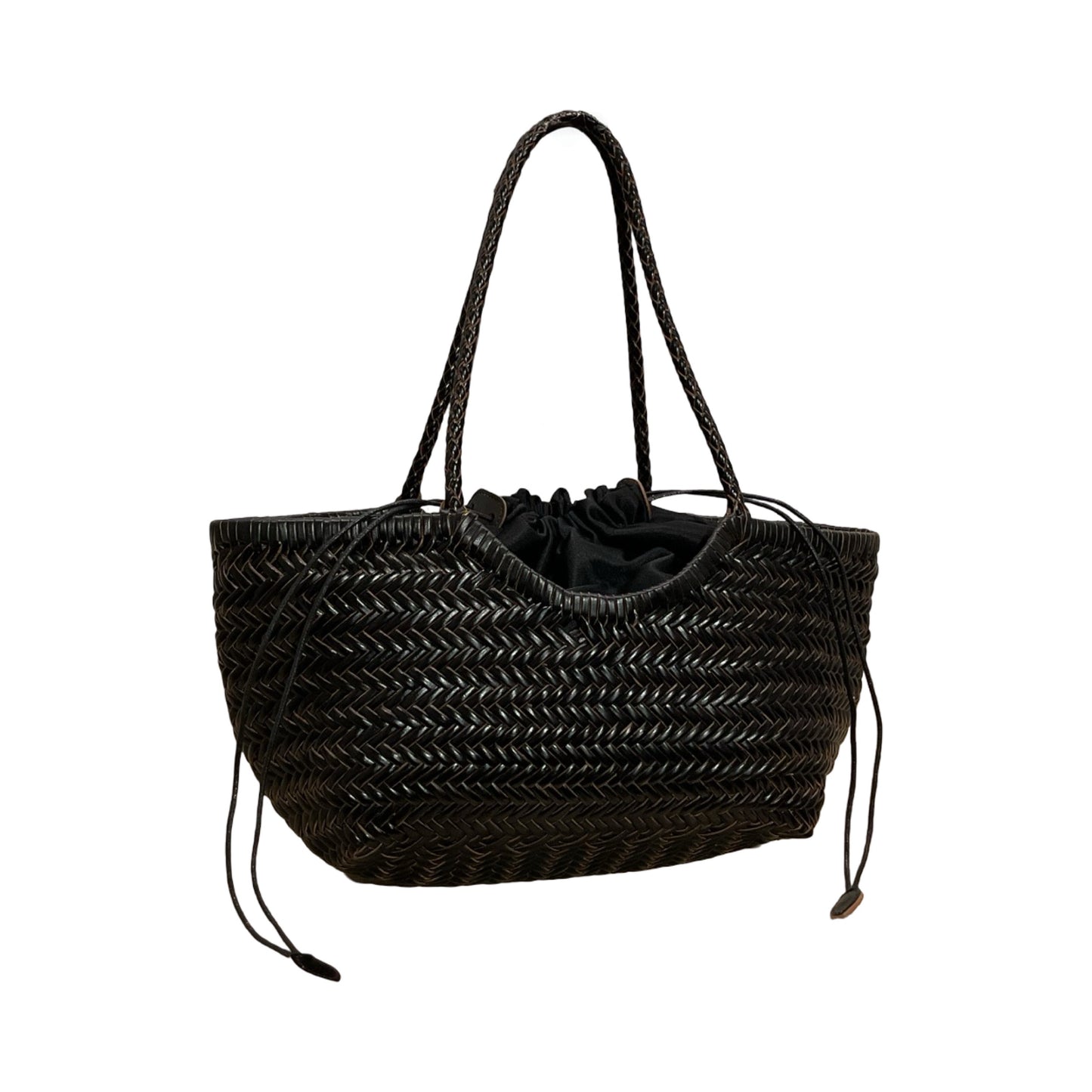 Sac Shopping Cuir Tresse Horizon