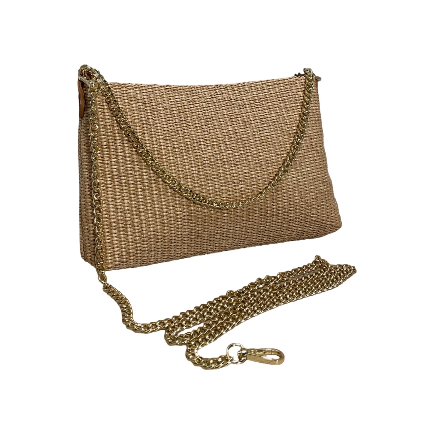 POCHETTE CHAINE RAPHIA
