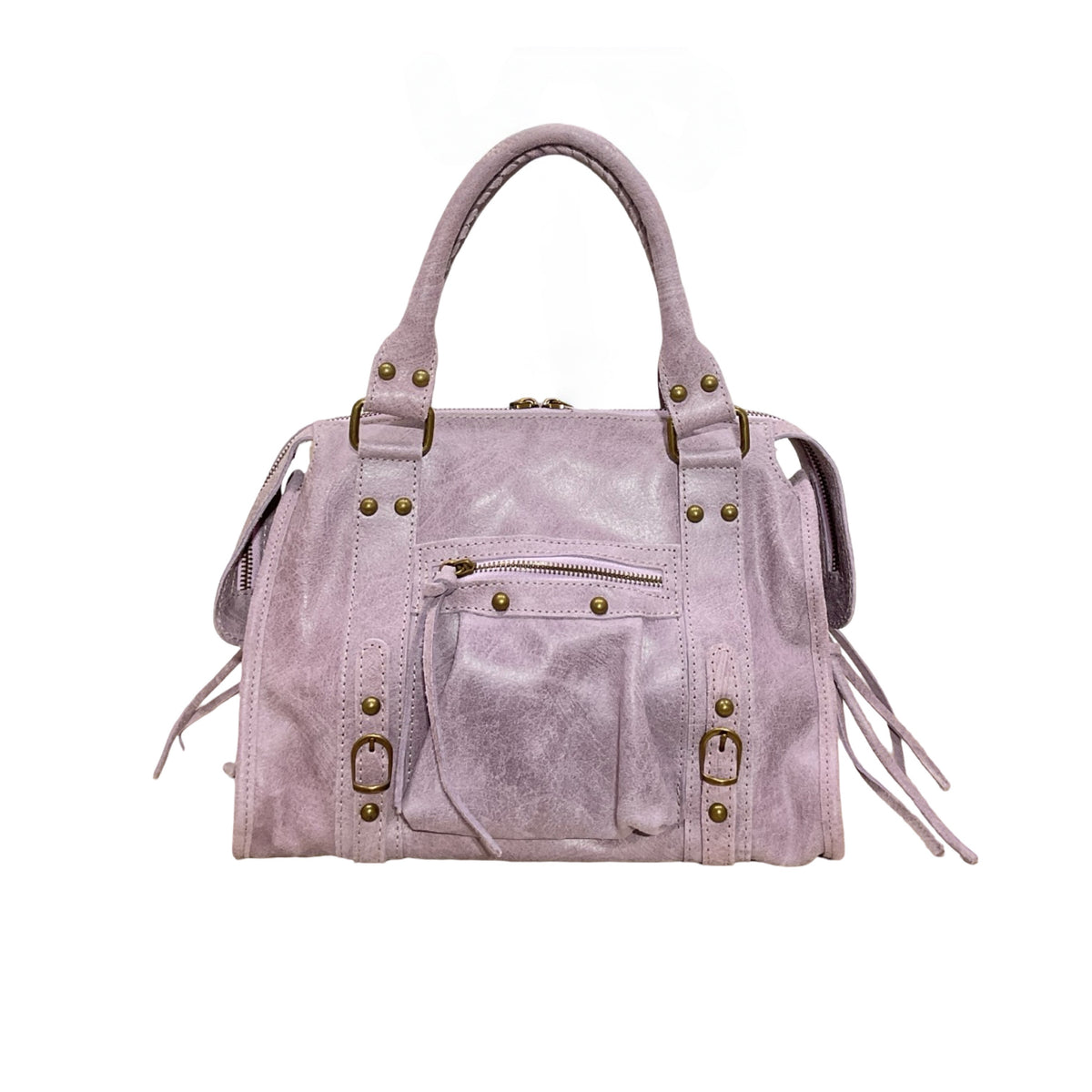 SAC A MAIN CUIR MATE CAPUCINE M