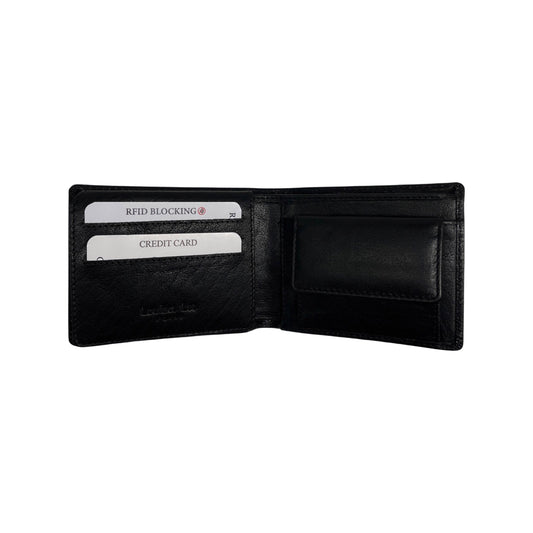 JULIEN BLACK WILD LEATHER WALLET 