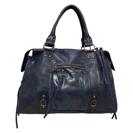 SAC CUIR MATE CAPUCINE LARGE