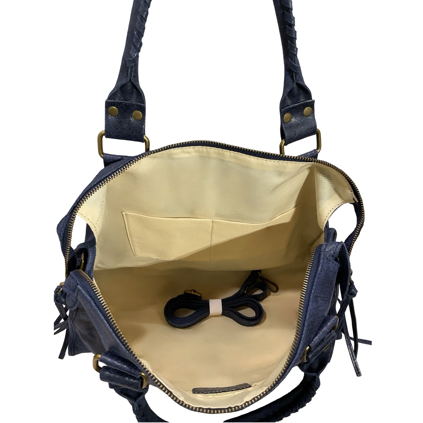 SAC CUIR MATE CAPUCINE L