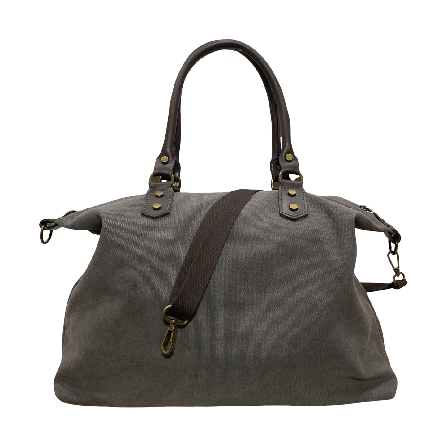 SAC CANVAS GARNI CUIR