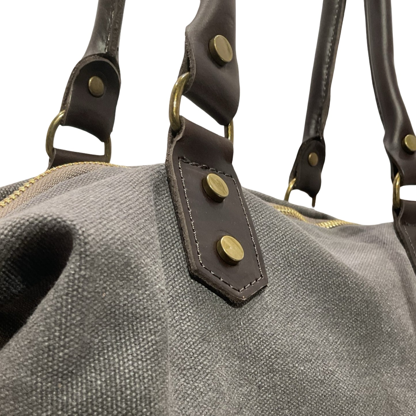 SAC CANVAS GARNI CUIR