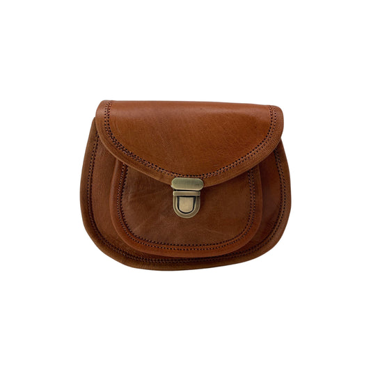 SOLANGE LEATHER CROSSBODY BAG 