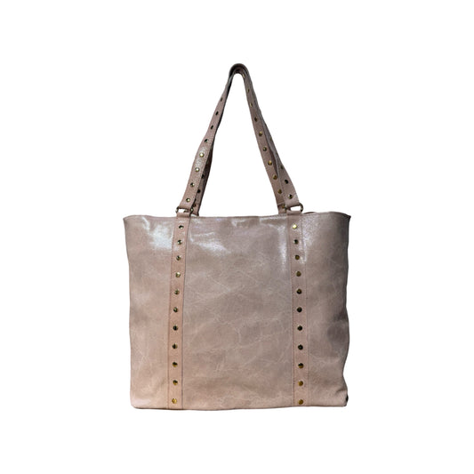 CABAS CUIR  CLOUTE OLAIAIA
