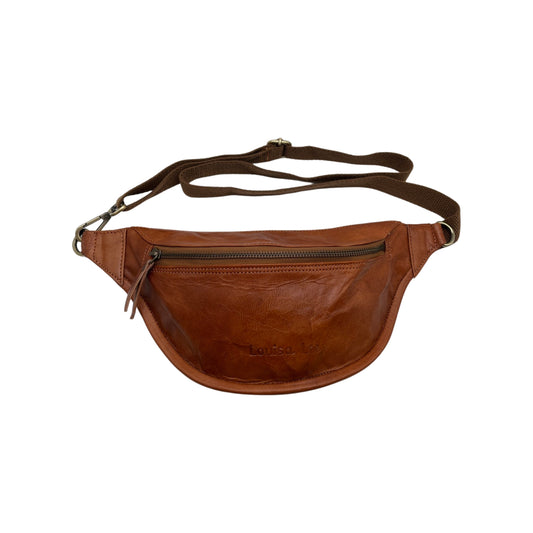 LAURA 38CM LEATHER BELT BAG