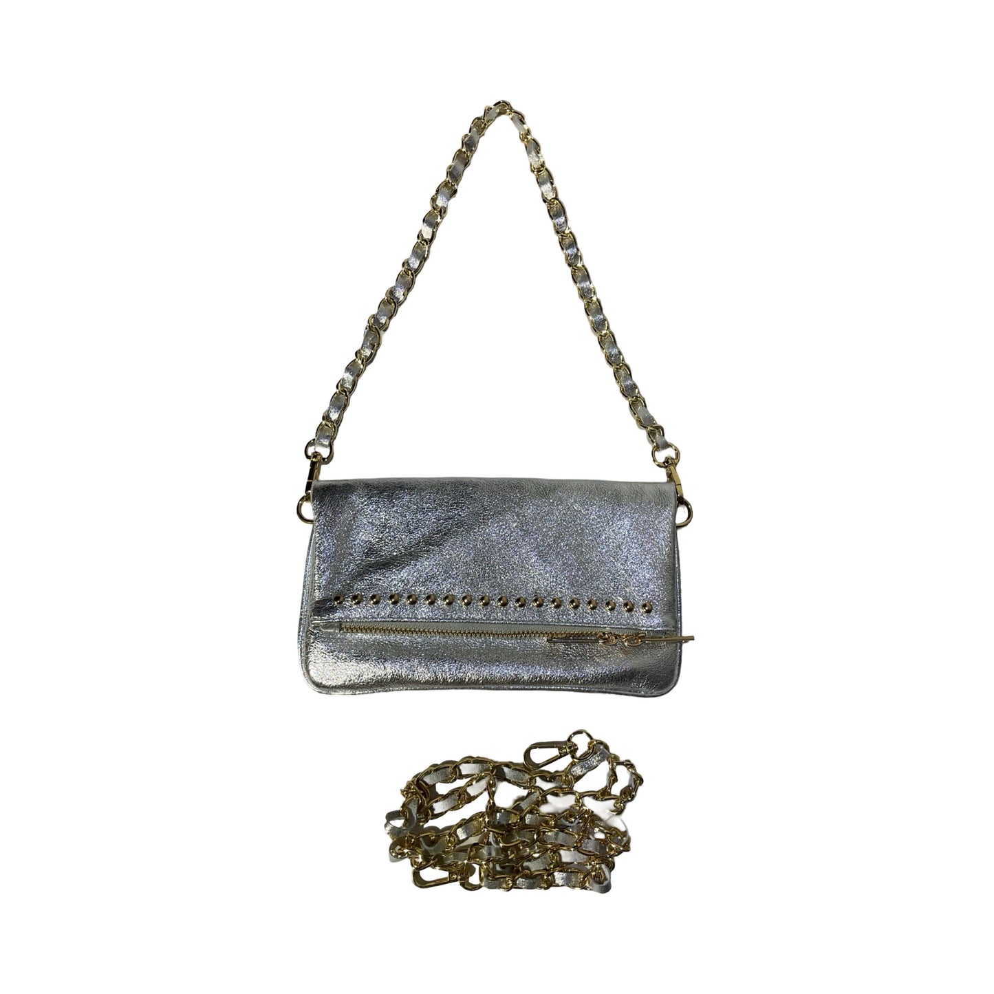 POCHETTE CUIR IRISE SMALL