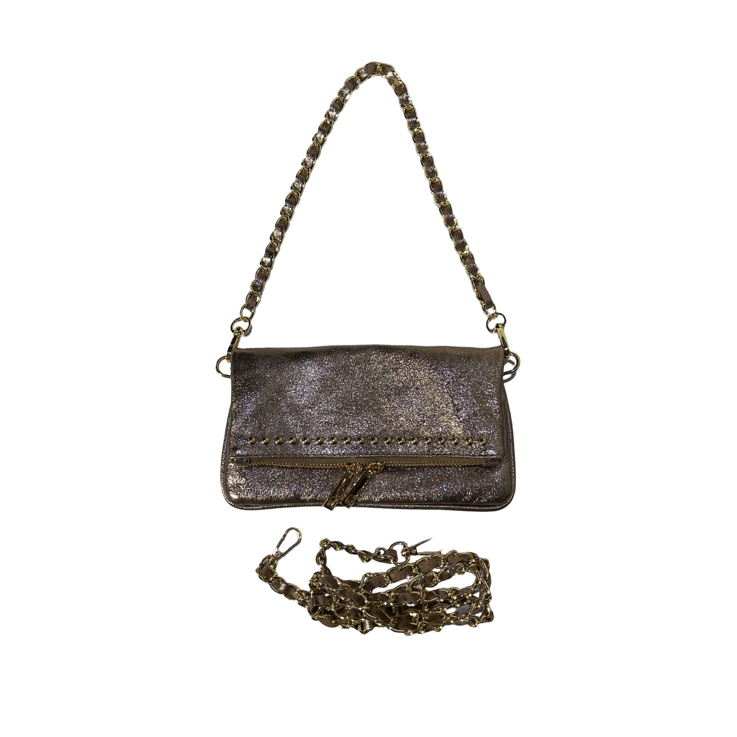 POCHETTE CUIR IRISE SMALL