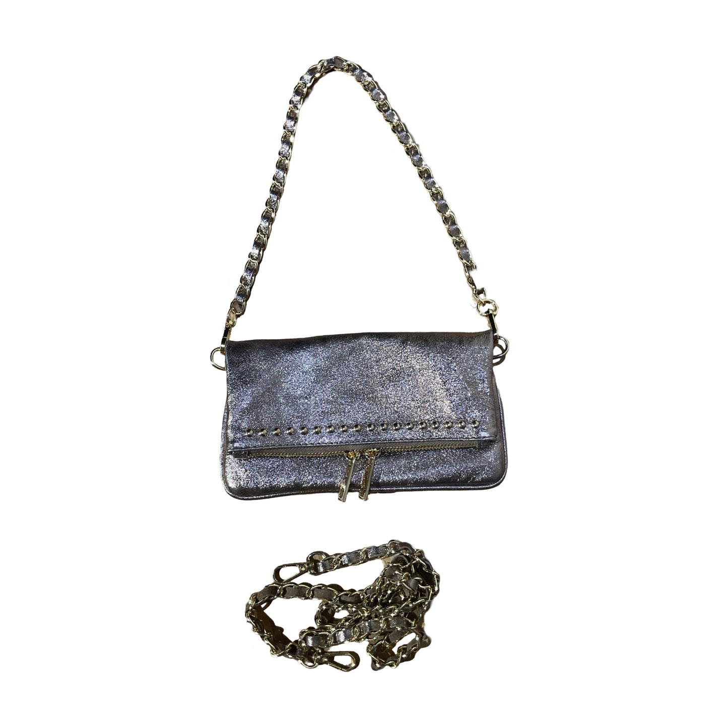 POCHETTE CUIR IRISE SMALL