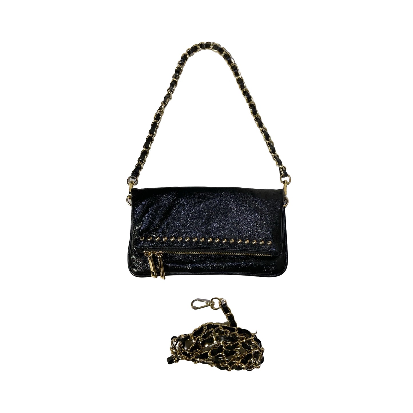 POCHETTE CUIR IRISE SMALL