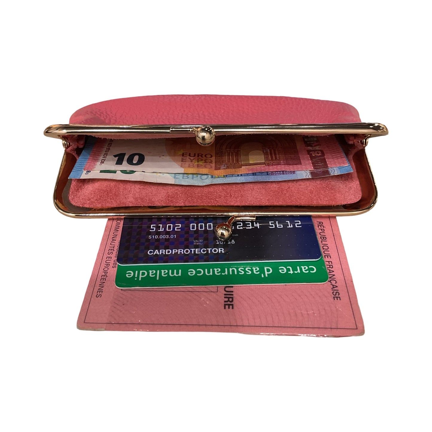 PORTE MONNAIE BOURSE CARTE CUIR IRISE MEDIUM