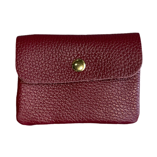 PETIT PORTEMONNAIE CUIR GRAINE