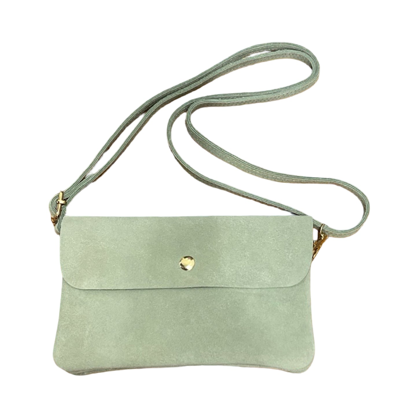 POCHETTE BANDOULIERE CUIR SUEDE